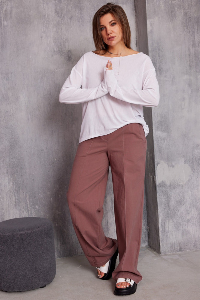 Брюки BegiModa 6066 виноград - фото 2