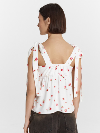 Топ Mark Formelle 112901/24-33233П-9 розы_на_белом - фото 7