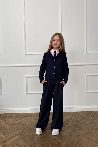Жакет Tammi 1Ш50-24/1 синий - фото 4