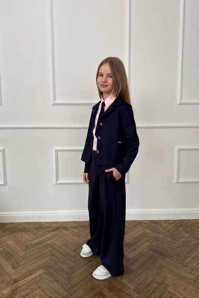 Жакет Tammi 1Ш50-24/1 синий - фото 3