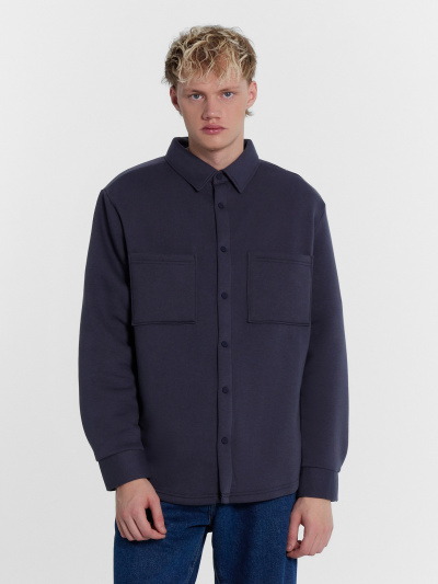 Толстовка Mark Formelle 121189/1/24-3861Ц-7П серо_синий - фото 9