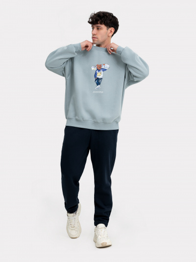 Свитшот Mark Formelle 121866/1/24-3680П-7П сланец_печать_3_сл_на_пол - фото 13