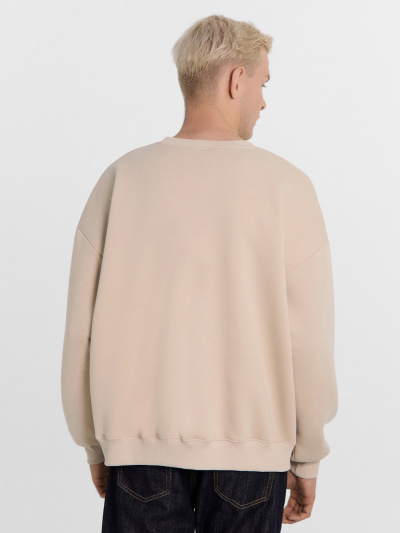 Свитшот Mark Formelle 121866/1/24-4037П-7П белый_песок_печать_1_сл_на_пол - фото 12