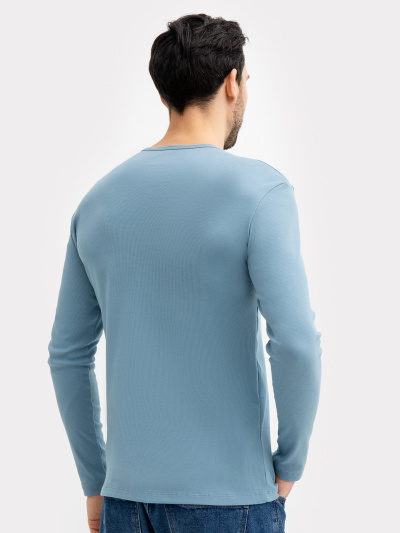 Лонгслив Mark Formelle 121871/1/24-3201Ц-1 серо_голубой - фото 11