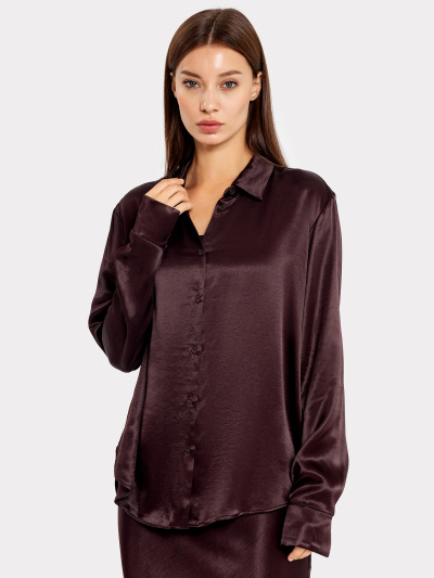 Блуза Mark Formelle 122869/22/23528Ц-9 горький_шоколад - фото 10