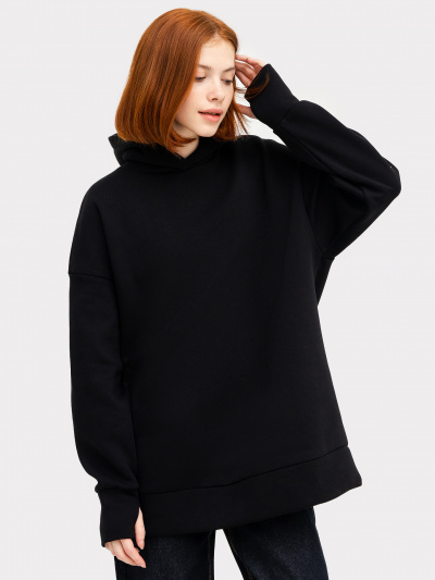 Худи Mark Formelle 122925/22/24790Ц-7П черный - фото 122