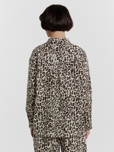 Рубашка Mark Formelle 122955/1/24-32451П-9 крупный_леопард - фото 12