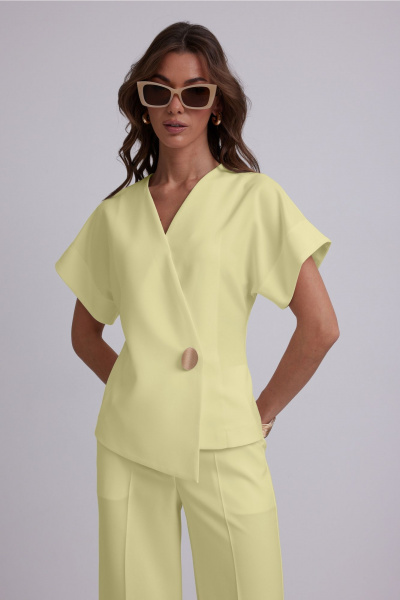 Брюки, жилет N.O.W. 1585-1 лимонный - фото 4