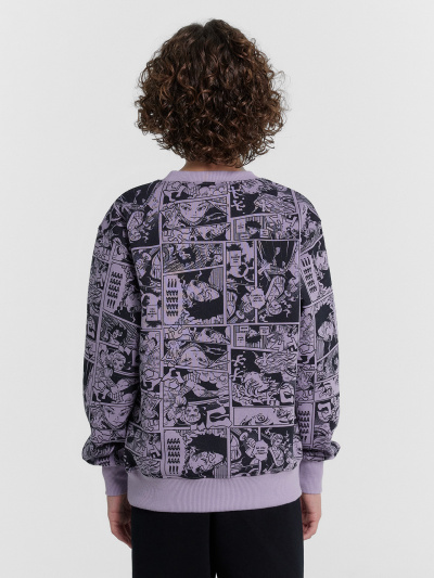 Свитшот Mark Formelle 123431/1/24-30596ПП-7П аниме_на_лаванде_1_сл_на_пол - фото 12