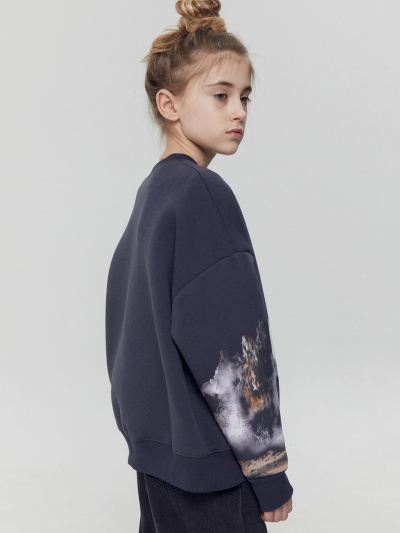 Свитшот Mark Formelle 127897/1/24-27380П-7П графит_печать_4_сл_пластизоль_на_пол_4сл_на_ЛВ_П - фото 7