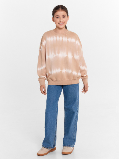 Свитшот Mark Formelle 127897/1/24-ОБР32131П-7П фаст_дай_на_бежевом_БРАК_ПОЛОТНА_001_Fast_Dye - фото 8