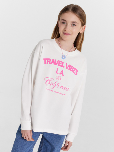 Лонгслив Mark Formelle 127908/1/24-28324П-0 белый_печать_3_сл_на_пол - фото 11