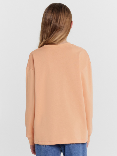 Лонгслив Mark Formelle 127908/1/24-28326П-0 персик_печать_3_сл_на_пол - фото 7
