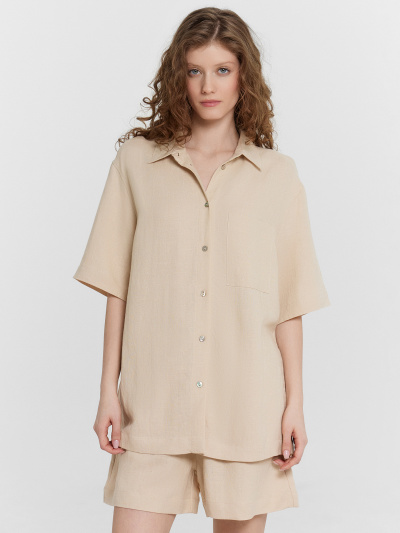 Рубашка, шорты Mark Formelle 192007/24-32735Ц-9 гравий - фото 98