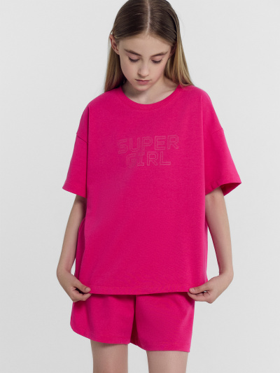 Футболка, шорты Mark Formelle 397741/24-27001П-0 яркая_маджента_печать_2_сл_на_пол - фото 9