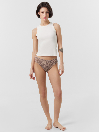 Трусы Mark Formelle 412612-3/25-7.8-ОБР37994Ц-16 цветы_на_бежевом1_010.2_Сублимация_полотн - фото 14