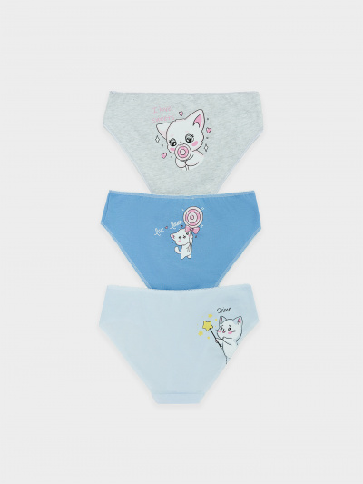 Трусы Mark Formelle 417740-3/25-66-36812П-0 голубой_печать3_3_сл_1тр_2тр_3тр_на_задней_дет - фото 8