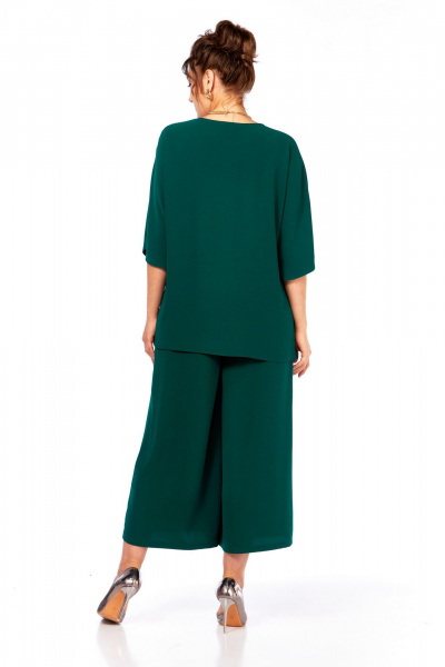 Блуза, брюки Диомант 2084 изумруд - фото 11