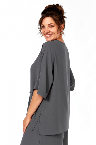 Блуза, брюки Диомант 2084 серый - фото 13