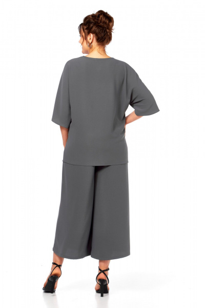 Блуза, брюки Диомант 2084 серый - фото 10