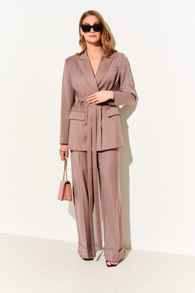 Жакет LUEL 251/4 мокко - фото 3