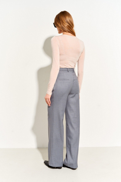 Брюки LUEL 252/6 светло-серый - фото 4