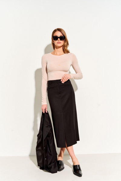 Юбка LUEL 253/8 черный - фото 3
