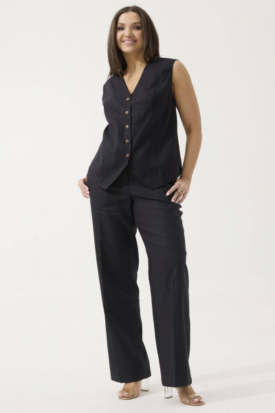 Жилет Ma Сherie 1186 черный - фото 4