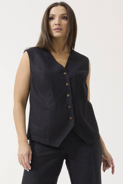 Жилет Ma Сherie 1186 черный - фото 1