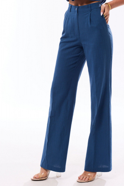 Блуза, брюки Golden Valley 6657 темно-голубой - фото 5