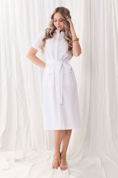 Платье Golden Valley 44180 белый - фото 2