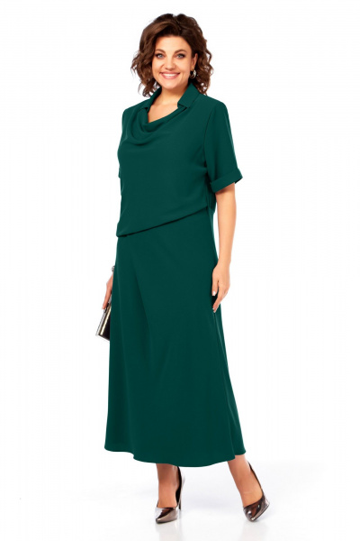 Платье Диомант 2079 зеленый - фото 2