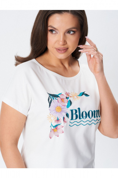 Футболка Condra 16283 молочный - фото 6