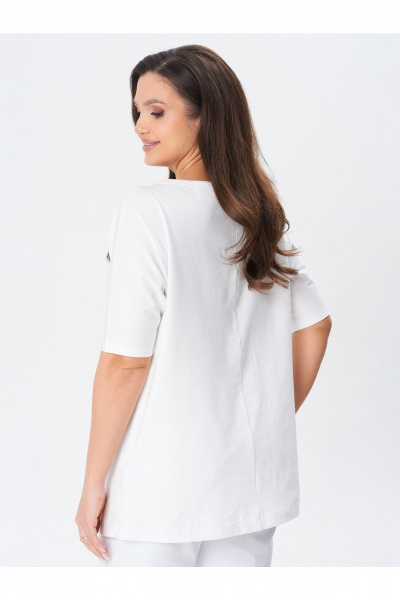 Футболка Condra 16275 молочный - фото 6