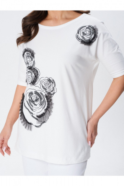 Футболка Condra 16275 молочный - фото 4