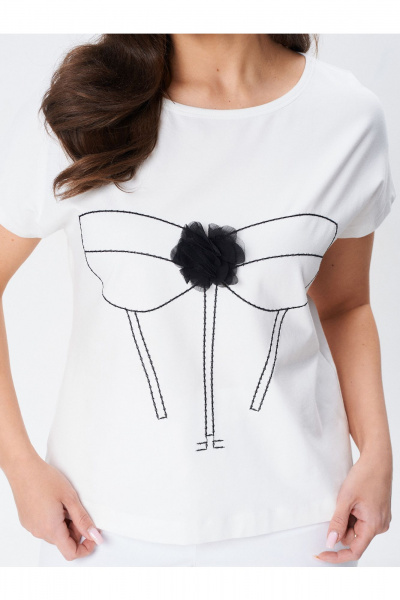 Футболка Condra 16274 молочный - фото 10