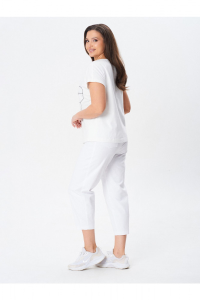 Футболка Condra 16274 молочный - фото 5