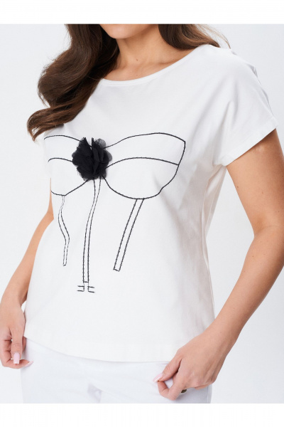 Футболка Condra 16274 молочный - фото 4