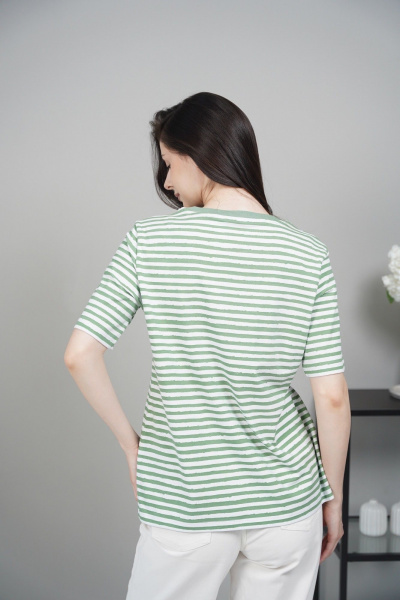 Джемпер Купалинка 648162.158-164 полоска - фото 3