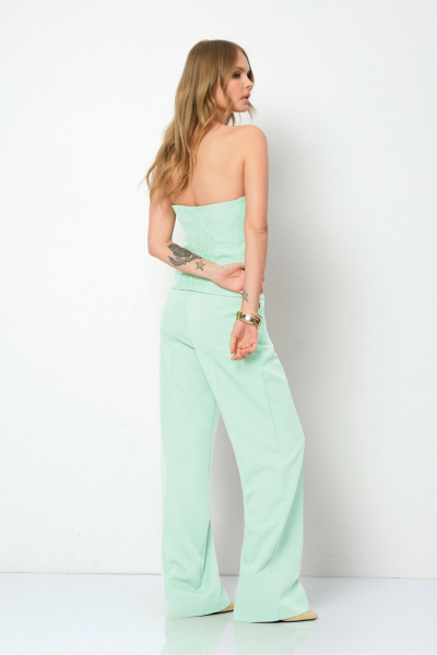 Брюки, жакет, топ PiRS 5890 нежный_мятный - фото 5