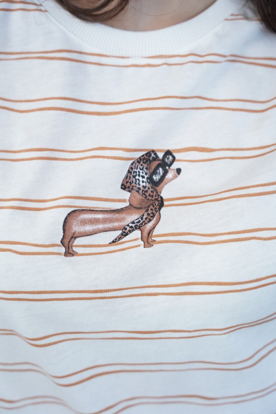 Джемпер Купалинка 658756.158-164 полоска - фото 3