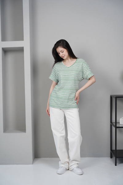 Джемпер Купалинка 658903.158-164 полоска - фото 2