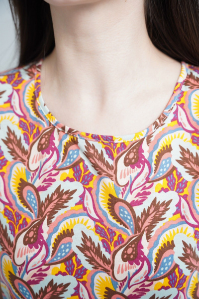 Платье Купалинка 673910.158-164 набивка - фото 5