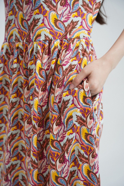 Платье Купалинка 673910.158-164 набивка - фото 7