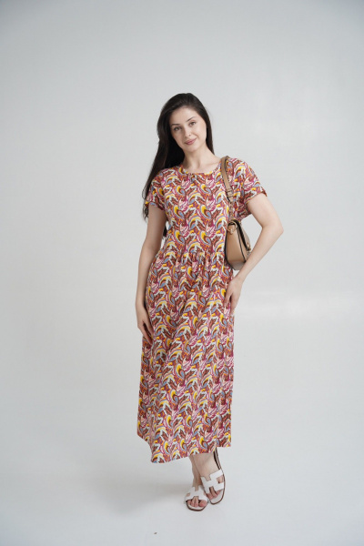 Платье Купалинка 673910.158-164 набивка - фото 1