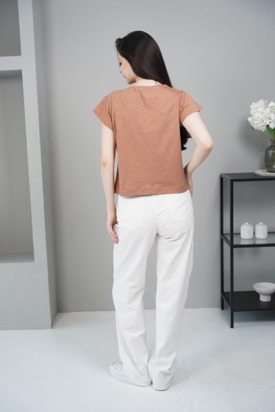 Джемпер Купалинка 682504.158-164 кофе - фото 6