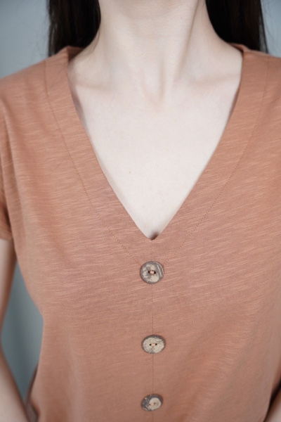 Джемпер Купалинка 682504.158-164 кофе - фото 3