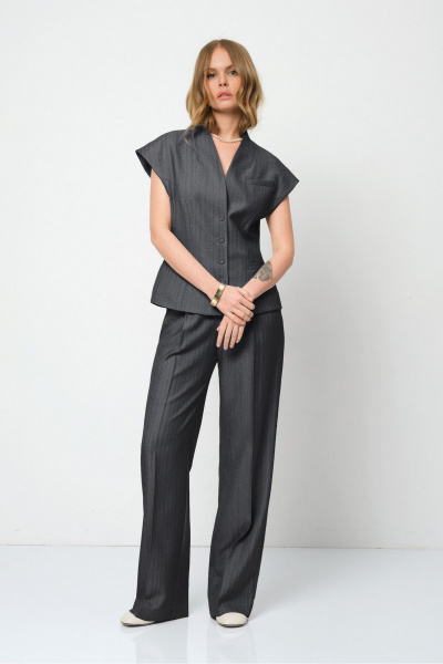 Брюки, жилет PiRS 5894 графит - фото 2