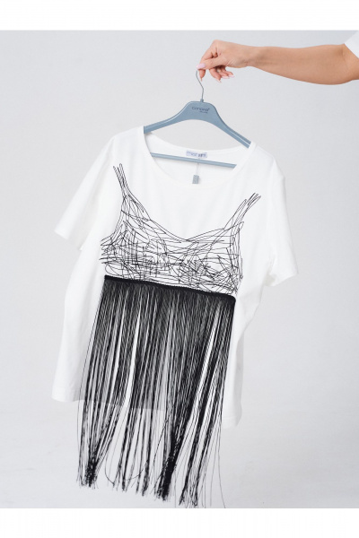 Футболка Condra 16291 молочный - фото 3