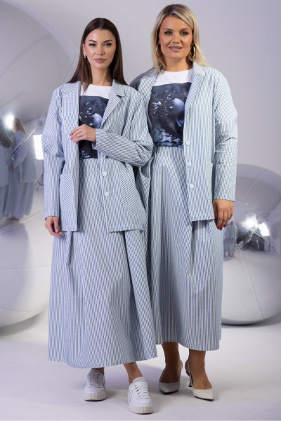 Жакет, юбка Kivviwear 42794280.04 - фото 6